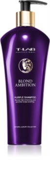T-LAB Professional Blond Ambition fioletowy szampon neutralizująca żółtawe odcienie