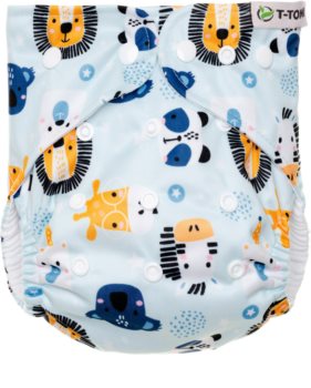 T-Tomi Diaper Covers AIO Animals nadrágpelenkák ajándékszett