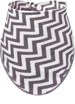 T-Tomi BIO Bamboo Bibs Grey Roofs baby bib