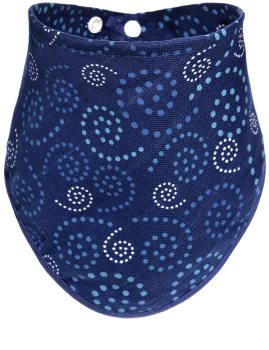 T-Tomi BIO Bamboo Bibs Dark Spirales Lätzchen