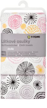 T-Tomi Cloth Towels Circles törölköző