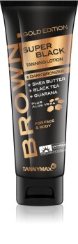 Tannymaxx Brown Super Black Gold Edition krema za solarij s bronzerom