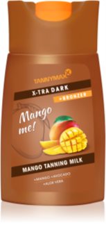 Tannymaxx Mango me X-tra Dark soliariumo losjonas su bronzine pudra