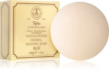 Taylor of Old Bond Street Sandalwood mýdlo na holení náhradní náplň