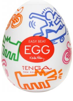 Tenga Keith Haring Egg Street masturbatorius