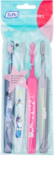 TePe Kids escovas de dentes para crianças extra macia 4 pcs
