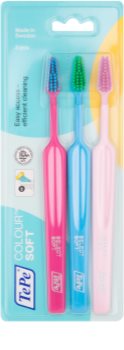 TePe Colour Soft zubní kartáčky 3 ks