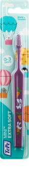 TePe Mini Illustration szczoteczka do zębów dla dzieci z małą, wąską główką extra soft