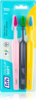 TePe Colour Soft Toothbrushes, 3 pcs