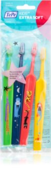 TePe Kids zubní kartáčky pro děti extra soft 4 ks