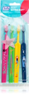 TePe Kids zubní kartáčky pro děti extra soft 4 ks