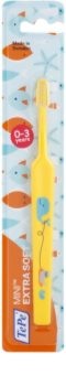 TePe Mini Illustration Periuta de dinti cu cap conic mic pentru copii foarte moale