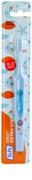 TePe Mini Illustration Toothbrush with Small Tapered Head for Kids Extra Soft