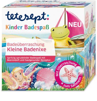 Tetesept Bath The Little Mermaid šumivá koule do koupele pro děti