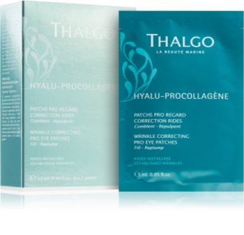 Thalgo Hyalu-Procollagen Wrinkle Correcting Pro Eye Patches изглаждата маска за околоочната зона