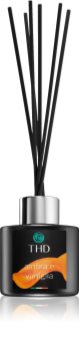 THD Luxury Black Collection Amber and Vanilla aроматизиращ дифузер с пълнител