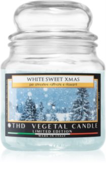THD Vegetal White Sweet Xmas vonná sviečka