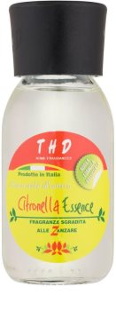 THD Home Fragrances Citronella Essence diffuseur d'huiles essentielles avec recharge