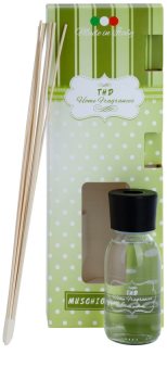 THD Home Fragrances Muschio Bianco diffuseur d'huiles essentielles avec recharge