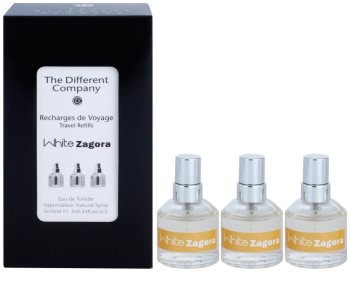 The Different Company White Zagora eau de toilette para mujer 3 x 10 ml (3x recambio con difusor)