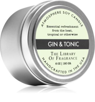 The Library of Fragrance Gin & Tonic illatos gyertya