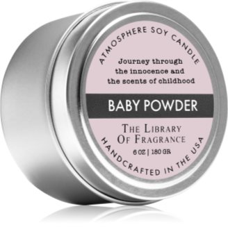 The Library of Fragrance Baby Powder geurkaars