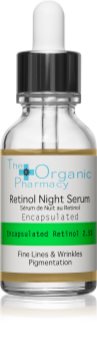 The Organic Pharmacy Fine Lines & Wrinkles Anti-Aging Retinol-Serum mit einer Pipette
