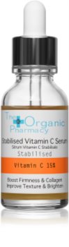 The Organic Pharmacy Stabilised Vitamin C rozjasňujúce sérum so spevňujúcim účinkom