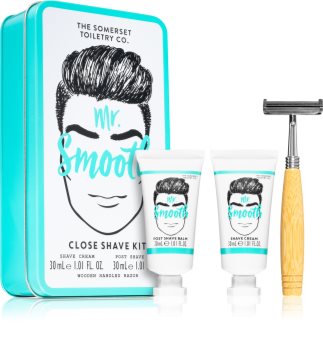 The Somerset Toiletry Co. Mr. Smooth Close Shave Kit Rasierset