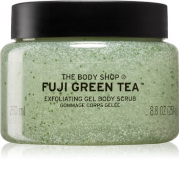 The Body Shop Fuji Green Tea tělový peeling se zeleným čajem