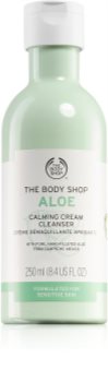 The Body Shop Aloe beruhigende Reinigungsmilch für das Gesicht