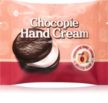 The Saem Chocopie Peach tápláló kézkrém