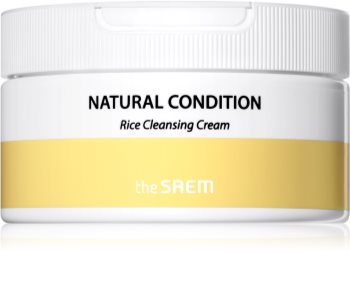 The Saem Natural Condition Rice tiefenreinigende Creme für hydratisierte und strahlende Haut
