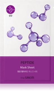 The Saem Bio Solution Peptide Intensivt åtstramande och uppljusande arkmask