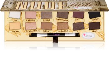 theBalm Nude Tude paleta de sombras com pincel