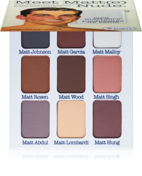 theBalm Meet Matt(e) Nude paleta de sombras