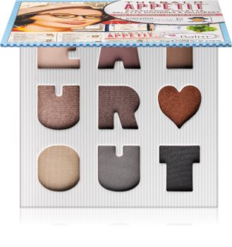 theBalm Appétit palette de fards à paupières avec miroir
