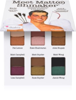 theBalm Meet Matt(e) Shmaker paleta očních stínů