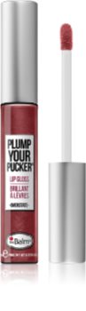 theBalm Plump Your Pucker Lippgloss mit Meereskollagen