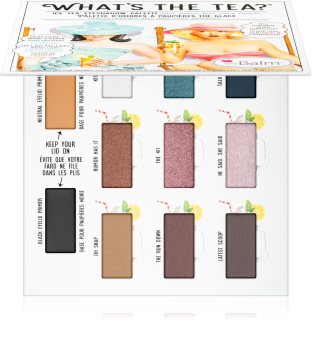 theBalm What's the Tea? Ice Tea Lidschatten-Palette