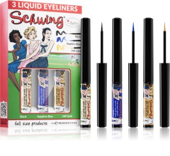 theBalm Schwing® Trio течни очни линии