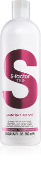TIGI S-Factor Diamond Dreams champú para dar brillo y suavidad al cabello