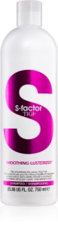 TIGI S-Factor Smoothing Lusterizer champô para cabelos crespos e inflexíveis
