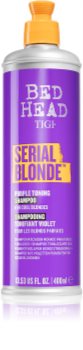 TIGI Bed Head Serial Blonde violettes Tönungsshampoo für blondes und meliertes Haar