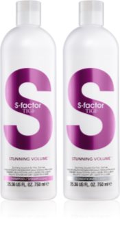 TIGI S-Factor Stunning Volume lote cosmético IV. (para cabello fino) para mujer