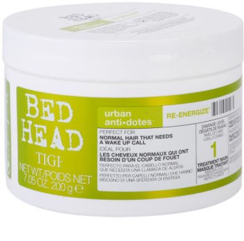TIGI Bed Head Urban Antidotes Re-energize máscara revitalizadora para cabelo normal