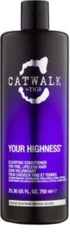 TIGI Catwalk Your Highness kondicionér pro objem