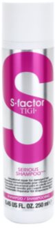 TIGI S-Factor Serious champú reparador para cabello maltratado o dañado