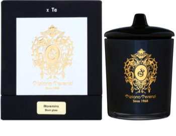 Tiziana Terenzi Black Maremma vela perfumada mediano con tapa