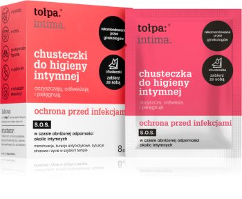 Tołpa Dermo Intima Cleansing Wipes for Intimate Hygiene